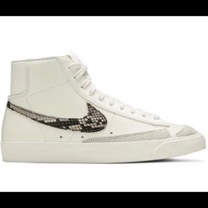 Womens Nike blazers mid 77 - limited edition snake print